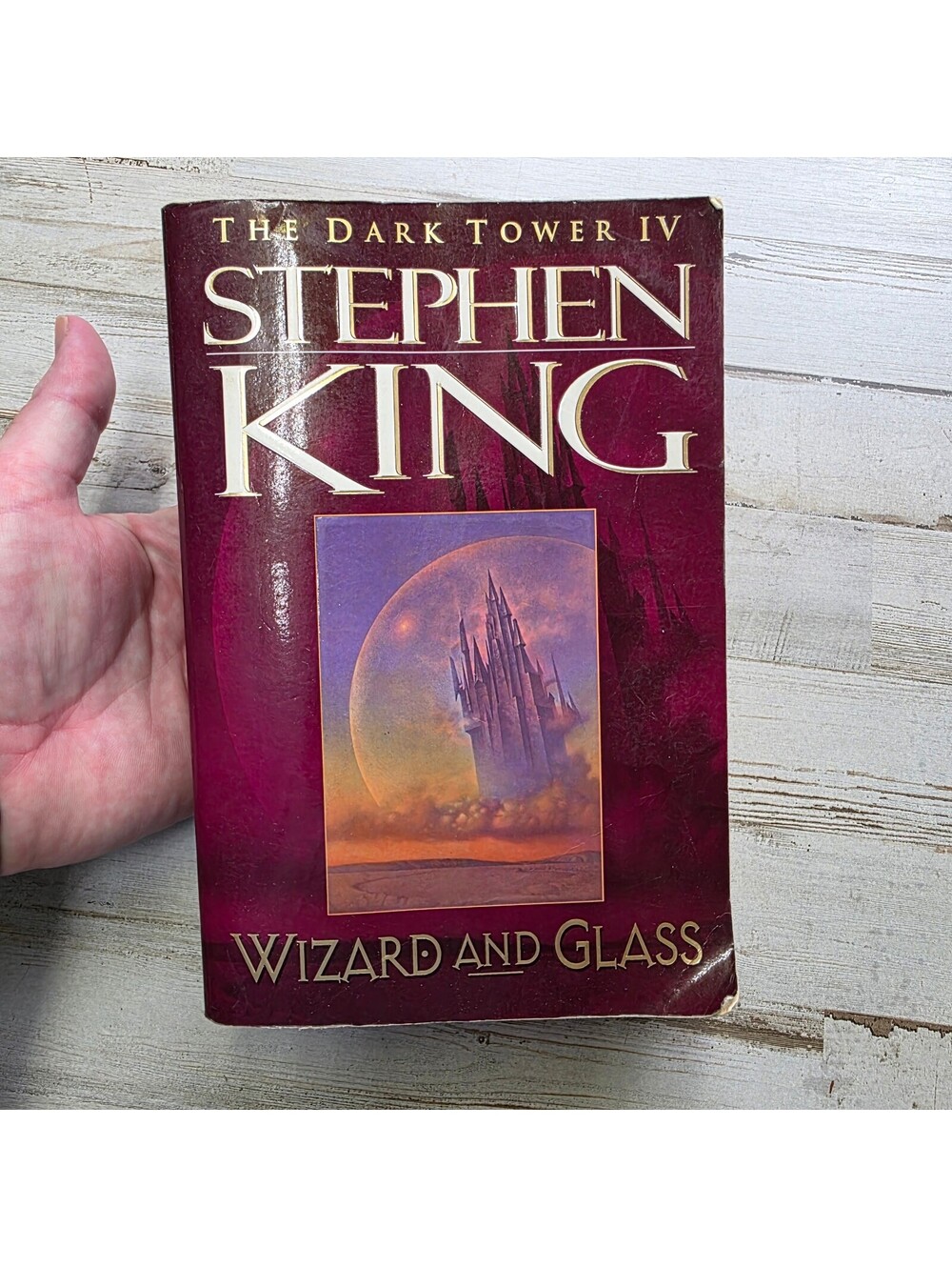 The Dark Tower IV: Wizard and Glass by Stephen King Softcover Book